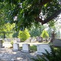 Cemetery in downtown Duluth