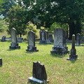 Cemetery in downtown Duluth